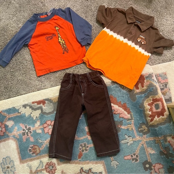 100% cotton quality baby boy clothing bundle size 18 months no flaws OshKosh - Picture 1 of 6